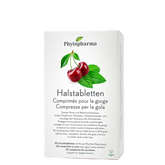 Phytopharma Halstabletten 30 pcs – Swiss cherry menthol throat lozenges